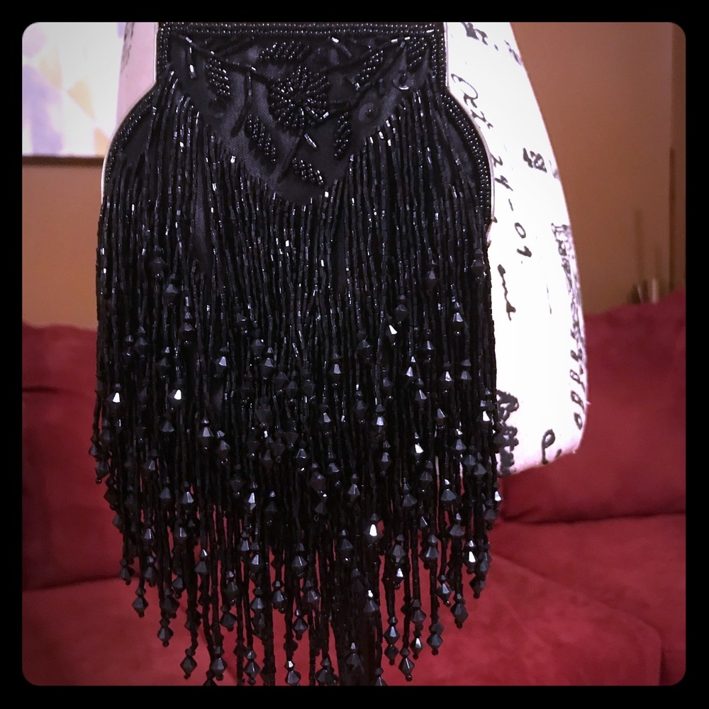 Party APPROVED: Hand Beaded Wristlet/Clutch/Purse